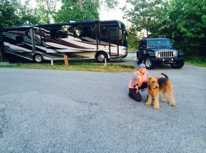 First Campsite on Lake Lanier Georgia