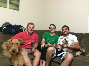 Visiting Arash, Anna and Dani