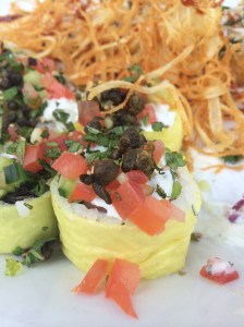 Lamberghini roll at Cowfish in Charlotte.  