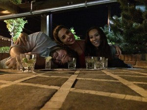 Drinking with Ben, Ellen and Candice