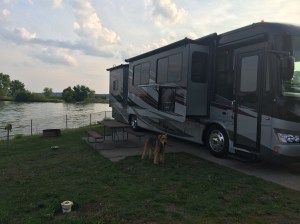 Campsite at Nashville Shores