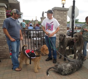 That's right, I'll take you other two down the same if you get out of line.