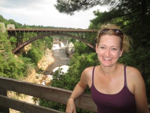 Ausable Chasm outside of Lake Placid