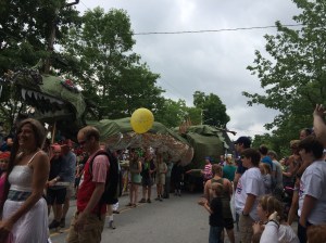 Is this a big green Dog?? 