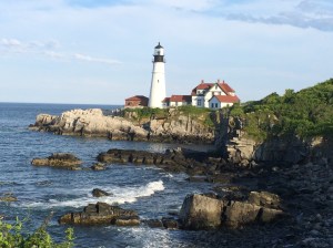The most photographed lighthouse in the world, Portland Headlight.