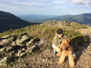Mommy and I stopped to take a view from the tallest Mountain on the East Coast.