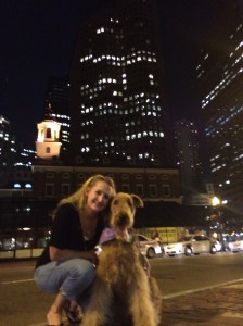 Me and Mommy in Downtown Boston