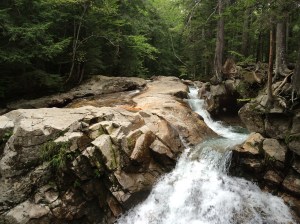 Picture perfect stream in the White Mountains
